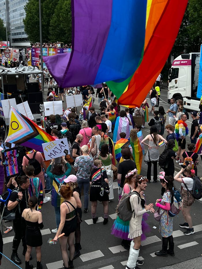 A lively scene at Berlin