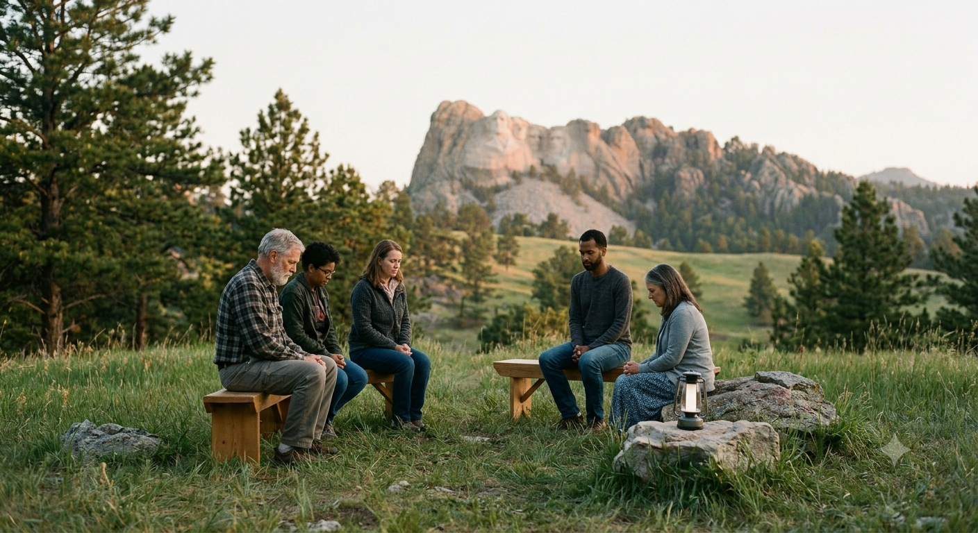 Community Reflection: Holding Our World in the Light After the Political Threats MT Rushmore